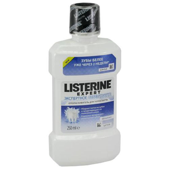 Ополіскувач для ротової порожнини Listerine Expert (Лістерин Експерт) відбілювання 250 мл